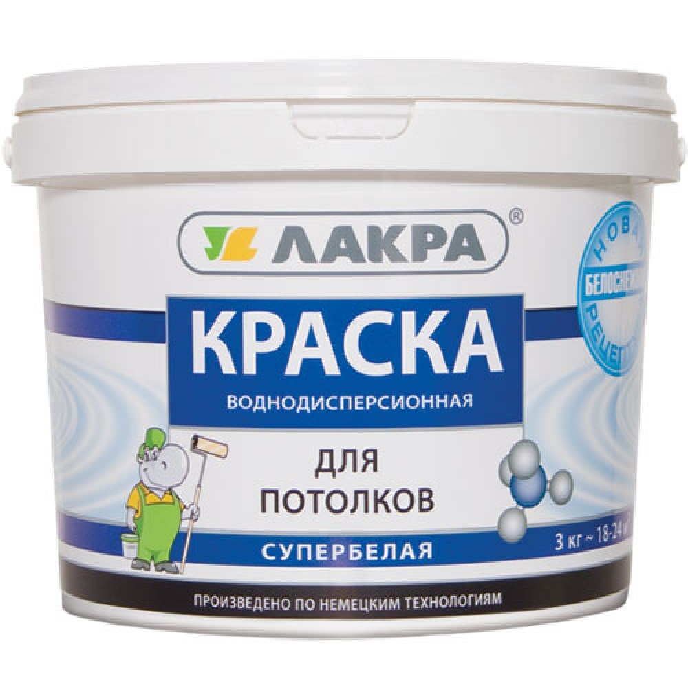 Акриловая краска для потолка