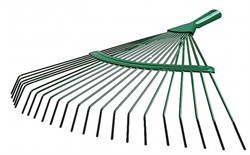 Грабли веерные RACO, 450мм, 22 круглых зуба, без черенка 13232