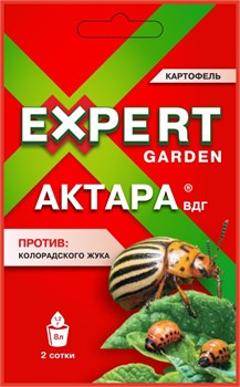 Инсектицид от колорадского жука, тли, белокрылки Актара, 1.2г 86968 - фото 103531
