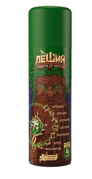Аэрозоль от комаров, клещей, мошек, блох, степней, москитов Рефтамид Леший 7в1, 150мл 82029 - фото 103673