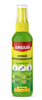 Лосьон-спрей от комаров ARGUS A-16, 100мл, с запахом жасмина 86574 - фото 103683