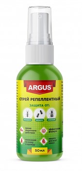 Лосьон-спрей от комаров ARGUS A-17, 50мл, с запахом жасмина 75358 - фото 103685