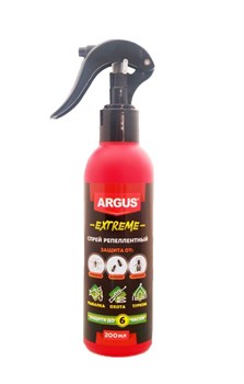 Лосьон-спрей от комаров, клещей, мошек, слепней (на кожу) ARGUS EXTREME A-15, 200мл, с курком 86572 - фото 103686