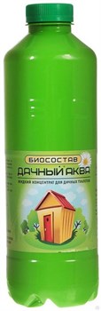 Средство для выгребных ям и туалетов Дачный Аква, 0.5л, жидкий, биосостав 89354 - фото 104185