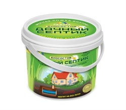 Средство для очистки канализационных стоков Дачный Септик, 700г, биосостав, банка с мерной ложкой в комплекте 89345