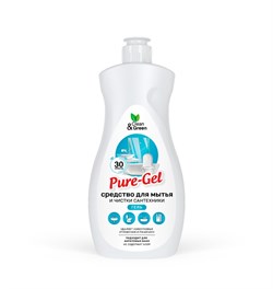Средство для мытья и чистки сантехники Pure-Gel Clean&Green CG8079, 500мл, кислотное, гель 74039 - фото 104237