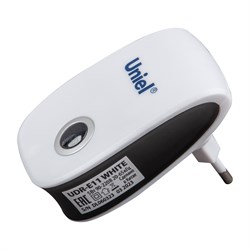 Отпугиватель ультразвуковой от грызунов и насекомых Uniel UDR-E11, до 80м2, 87x55x52мм, 5Вт, 220В, 65кГц, пластиковый, белый 78201 - фото 104289