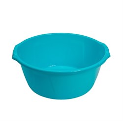 Таз хозяйственный Лайт, 15л, пластиковый, лазурный 90419