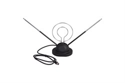 Антенна телевизионная комнатная REXANT RX-105 34-0105, DVB-T/T2, пассивная, 3.5db 73711 - фото 105989