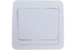 Выключатель IN HOME Classico 2021, одноклавишный, встраиваемый, белый 48469 - фото 106073