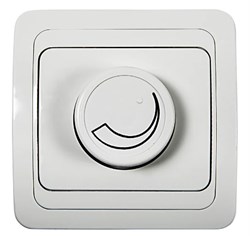 Диммер (светорегулятор) IN HOME CLASSICO 2111, 600Вт, встраиваемый, белый 62299