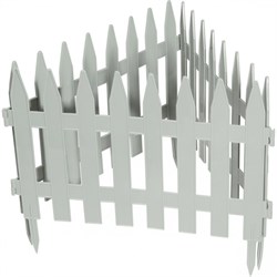 Забор декоративный PALISAD Рейка, 28х300см, пластиковый, белый 86787 - фото 108056
