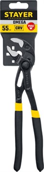 Клещи STAYER OMEGA 2239, 250мм, переставные, с быстрой регулировкой, Cr-V тип К 67689