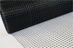 Сетка кладочная С-5/0.4/100, ячейка 5x5мм, высота 0.4м, пластиковая, черная, в рулоне 100м, на метраж 75894 - фото 108776