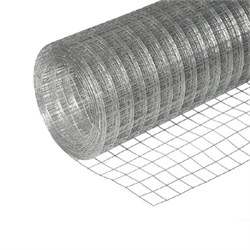 Сетка сварная оцинкованная, ячейка 12х12мм, толщина 0.6мм, высота 1м, на метраж 85404 - фото 108782