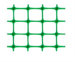 Сетка садовая ЗР-15/1.2/20, ячейка 20x20мм, высота 1.2м, пластиковая, лесной зеленый, яркая, в рулоне 20м, на метраж 80144 - фото 108801