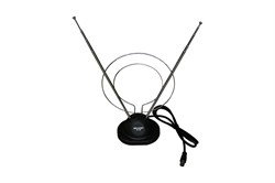 Антенна комнатная REXANT RX-100, пассивная, телескопическая, с адаптером 26418 - фото 108862