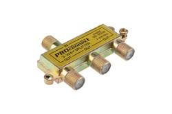 Разветвитель (делитель) антенный, PROCONNECT 05-6032, на 3 выхода, под F-разъем 46648 - фото 108906