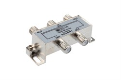 Разветвитель (делитель) антенный, REXANT 05-6003, на 4 выхода, под F-разъем 46649 - фото 108928