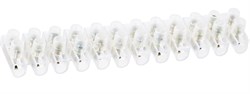 Колодка клеммная Navigator 71002 NTB-UPE-S12-5/WH, 1.5х6мм2, 12 пар, 5А, полиэтилен, белый 48906 - фото 109685