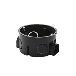 Коробка установочная (подрозетник) UPLAST 010-044, для скрытой проводки, 40х68мм, с винтами, для твердых стен, блочная 21084