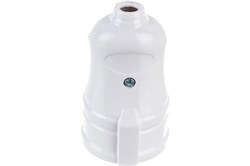 Розетка кабельная SmartBuy SBE-10-S02-W, 220В, переносная, одноместная, без заземления 64354 - фото 110826