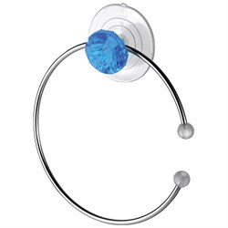 Держатель для полотенец РЫЖИЙ КОТ Бриллиант, кольцевой, настенный, на присоске 32833