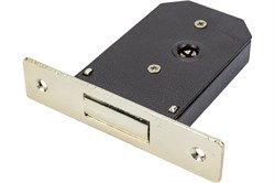 Замок врезной АЛЛЮР ЗВ 90, без ручек, крестообразный ключ, латунь, цилиндровый 36630