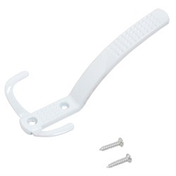 Крючок 3-рожковый СТАНДАРТ 212 А WW, матовый белый 87183