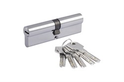 Механизм цилиндровый/личинка НОРА-М ECO STD Z Л-100, 100мм, 50/50мм, хром 80127