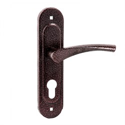 Ручка для замка врезного ПТИМАШ, к замкам ЗВ 4-3.07, медь 89424