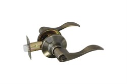 Ручка-защелка НОРА-М  ISPARUS ЗВ1-03, с фиксатором, старая бронза 84088