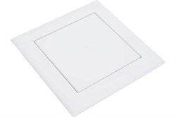 Люк ревизионный 15х15см, нажимной, пластиковый, белый
, EVENT 1515ЛП 5047