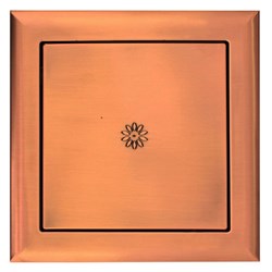 Люк ревизионный 20х20см, нажимной, пластиковый, бронза
, EVENT AD2020 33013