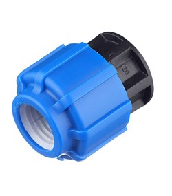 Заглушка компрессионная 20мм для ПНД (ПЭ) труб, полиэтиленовая 30095