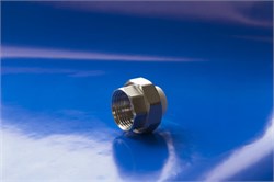 Муфта разъемная PPRC 25x1/2" ВР(г), полипропиленовая, белая 26216