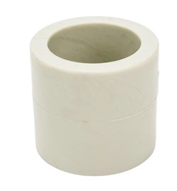 Муфта соединительная PPRC 32мм, Политэк, равнопроходная, полипропиленовая, белая 2367