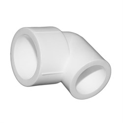 Угольник переходной PPRC 32x25мм, 90 градусов, внутренний-внутренний, полипропиленовый, белый 33535