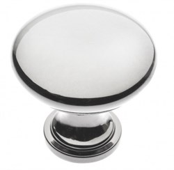 Ручка-кнопка мебельная РК2802 хром 74146