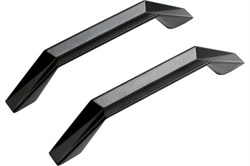 Ручка-скоба мебельная STAHLBURO A109-96 BL, 96мм, матовый черный 90401