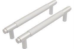 Ручка-скоба мебельная STAHLBURO AP2309-128 W, 128мм, матовый хром 90131