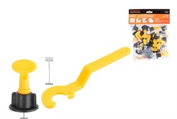 Система выравнивания плитки СВП STARTUL MASTER ST4401-25, 1.5мм, 25шт, многоразовая 89403