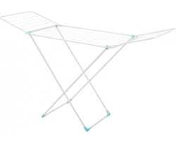 Сушилка для белья напольная NIKA СБ1, складная, 181х54х108см, 18м, белая, металл 70835