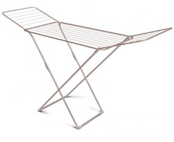 Сушилка для белья напольная NIKA СБ1, складная, 181х54х108см, 18м, розовое золото, металл 82818