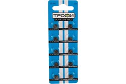 Элемент питания (батарейка) ТРОФИ G3(392) LR736, LR41, таблетка, щелочной, 1.5В, поштучно 82030