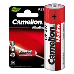 Элемент питания (батарейка) CAMELION Mercury Free A27-BP1, щелочной, 12В, 1шт. в блистере 90489