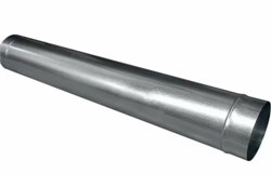 Труба водосточная, диаметр 95мм, 1.25м, оцинкованная сталь 17023