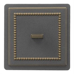 Дверка прочистная Везувий 237, 130x130мм, чугун, бронза 38099