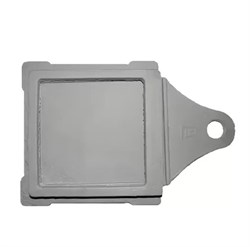 Задвижка дымохода каминная ЗВ-1У, 130x130мм (Б), чугун 50671