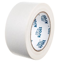 Лента малярная (скотч) Kroll 48/40, креппированная, для внутренних работ, белый 25768